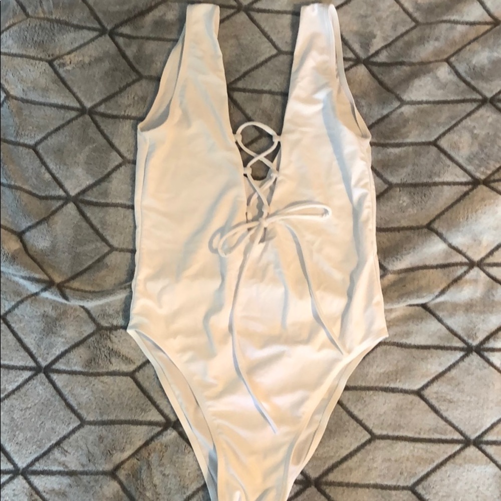 NEVER WORN White one piece